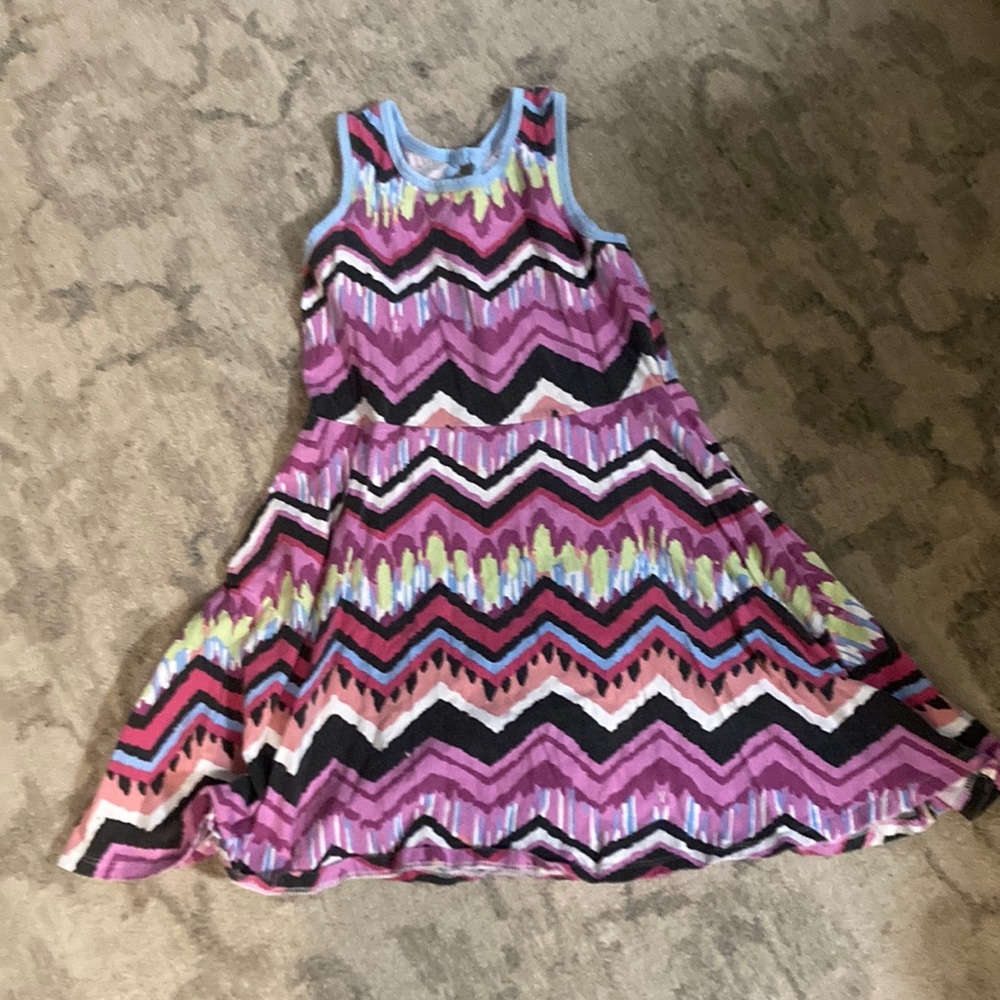 Clearance west Coast Connection colourful pattern dress
